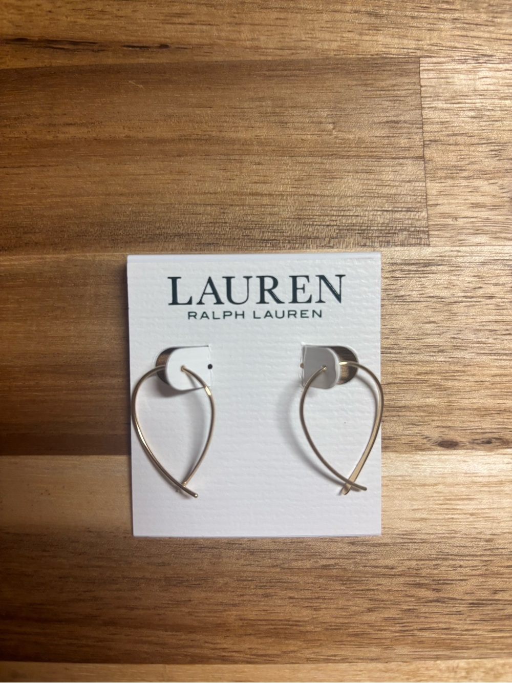 Ralph Lauren threader earrings
